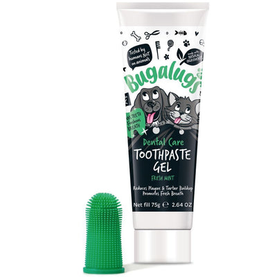 Toothpaste Gel 75g with Finger Toothbrush