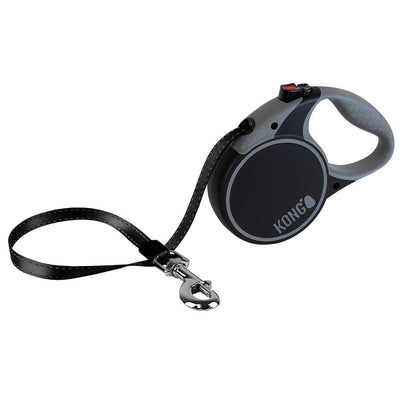 KONG Terrain Retractable Black Large Up To 50kg 5m