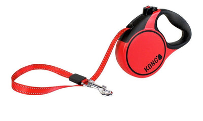 KONG Terrain Retractable Red Xtra Small Up To 12kg 3m