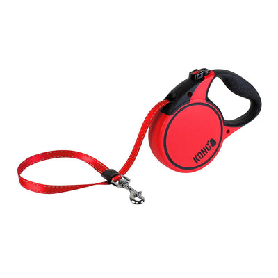 KONG Terrain Retractable Red Small Up To 20kg 5m