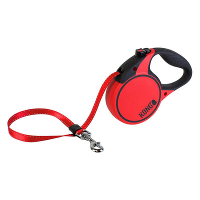 KONG Terrain Retractable Red Medium Up To 30kg 5m