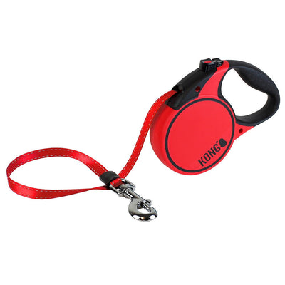 KONG Terrain Retractable Red Large Up To 50kg 5m