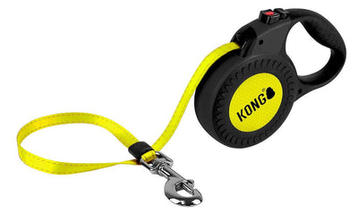 KONG Reflect Retractable Black Medium Up To 30kg 5m