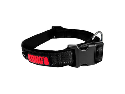 KONG Adjustable Collar Black M 19mm W 35-50cm L