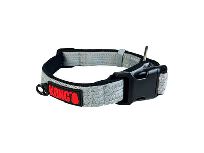 KONG Adjustable Collar Grey L 25mm W 45-66cm L