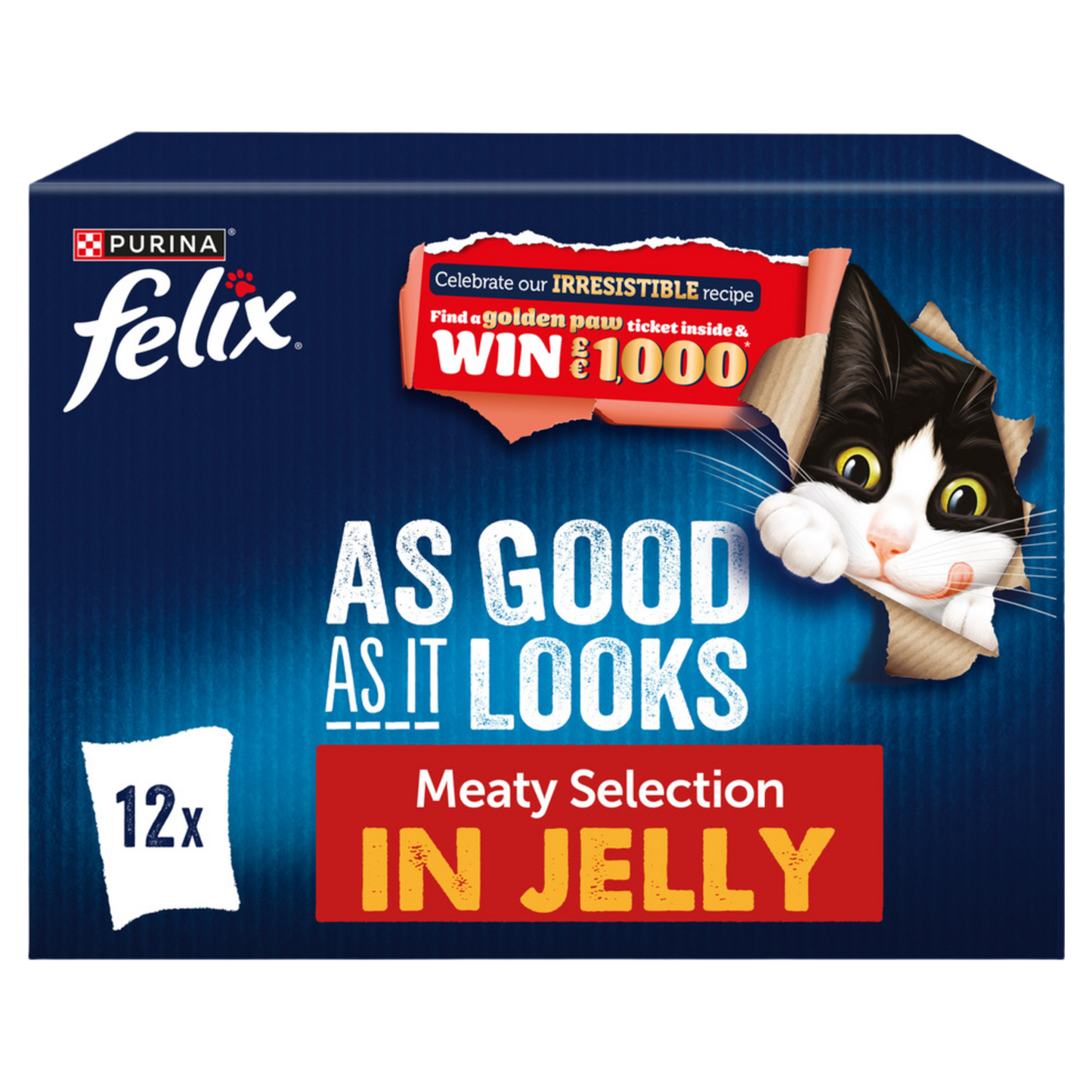 Felix AGAIL Beef in Jelly (12x85g)