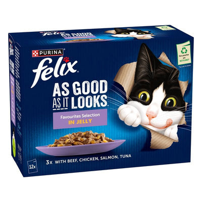 Felix AGAIL Favourites in Jelly (12x85g)