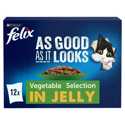 Felix AGAIL Veg Selection in Jelly (12x85g)