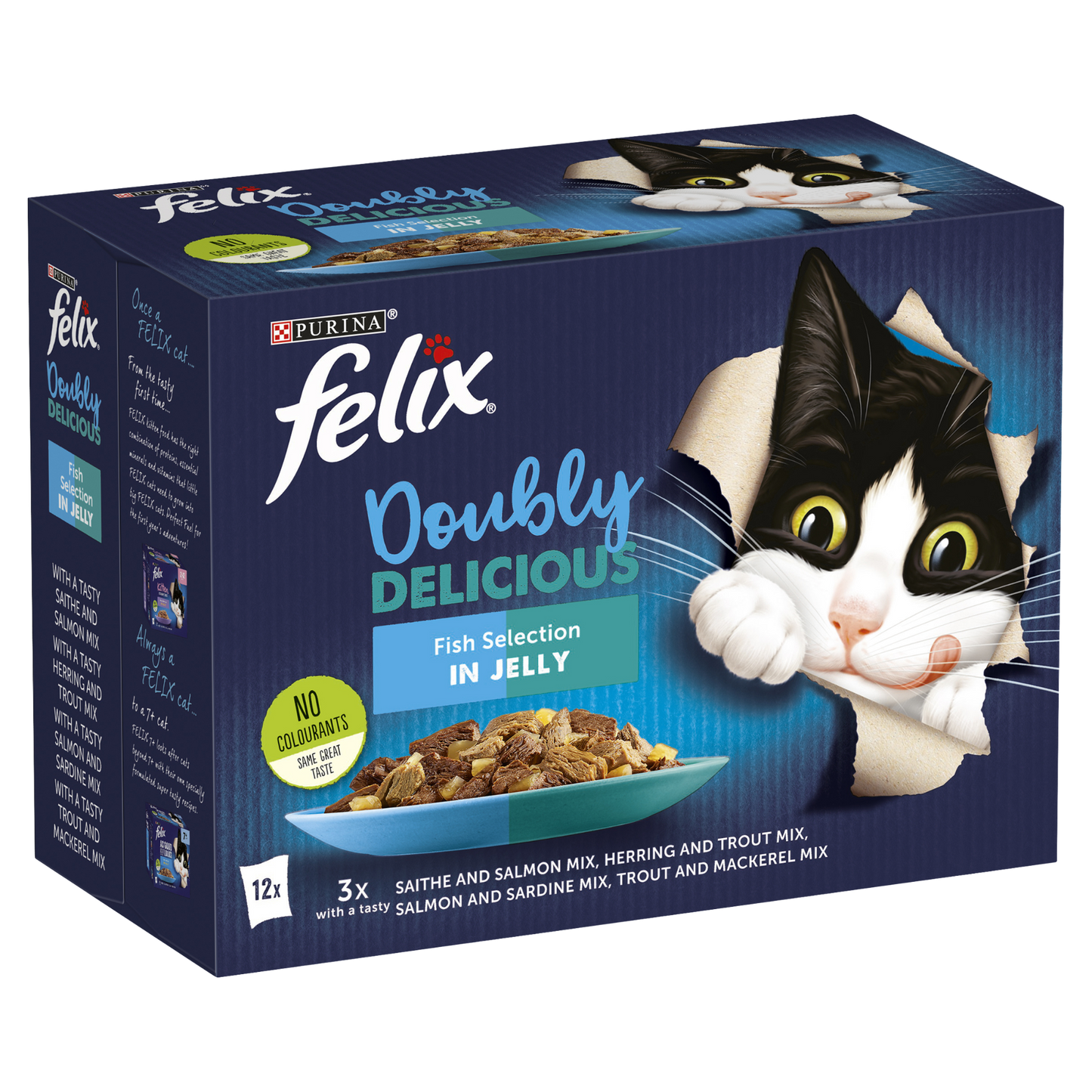 Felix AGAIL Doubly Delicious Fish in Jelly (12x85g)