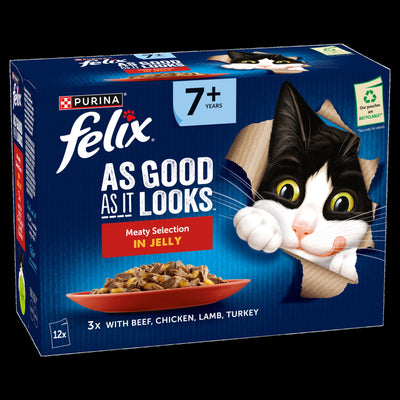 Felix AGAIL Meaty Selection in Jelly (12x85g)