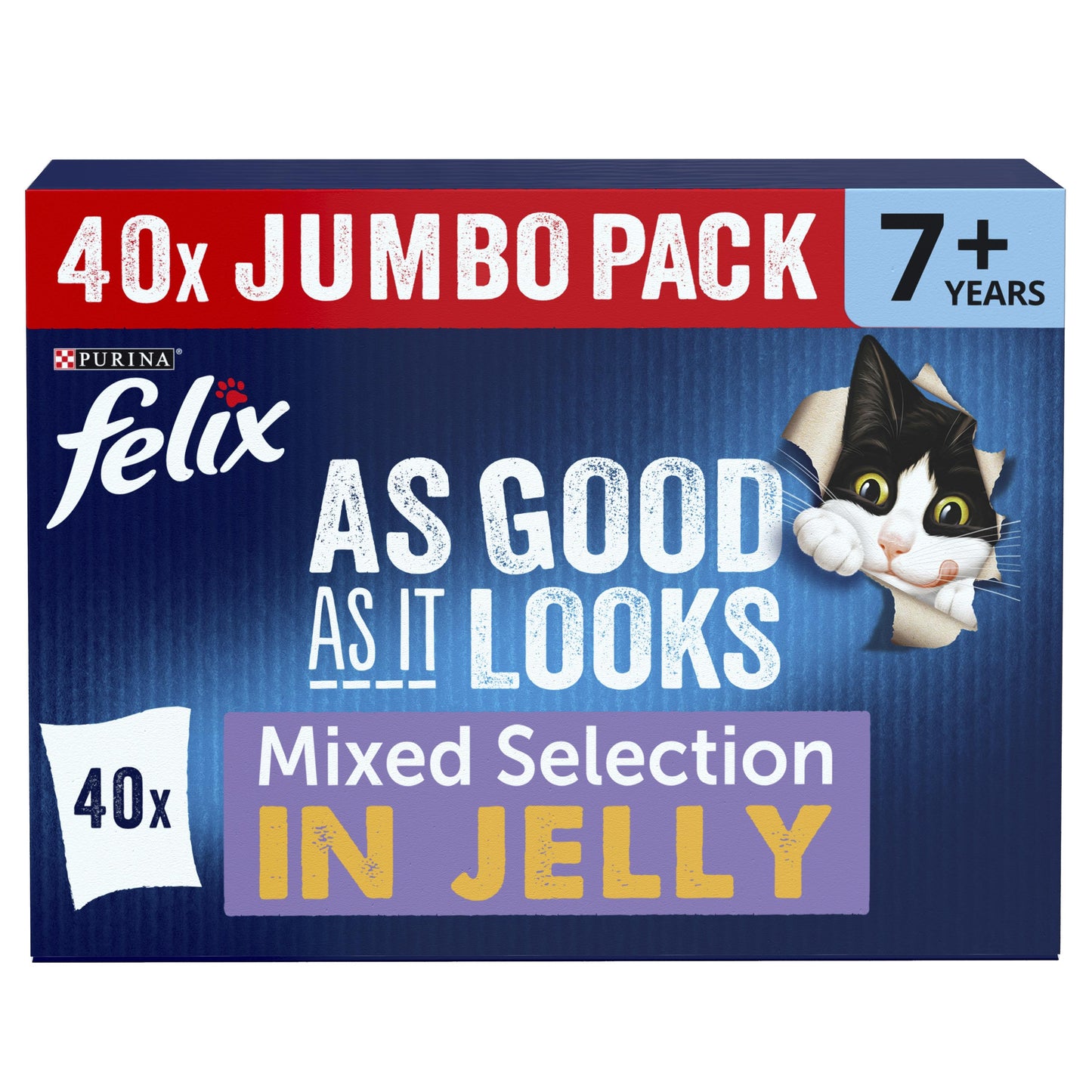 Felix AGAIL Mixed Selection in Jelly (40x85g)