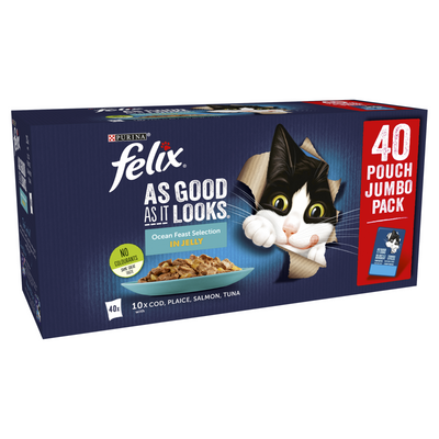 Felix AGAIL Fish Selection in Jelly (40x85g)