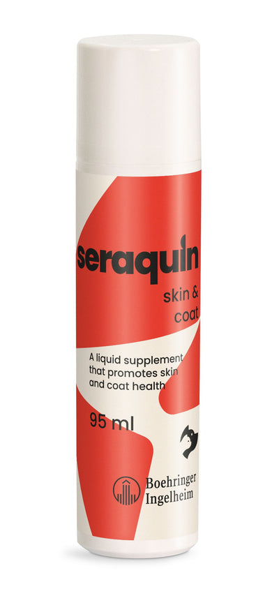 Seraquin Skin & Coat for Cats and Dogs - 95 ml pump bottle