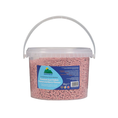 Mayfield Premium Suet Pellets Peanut and Berry Flavour 3kg