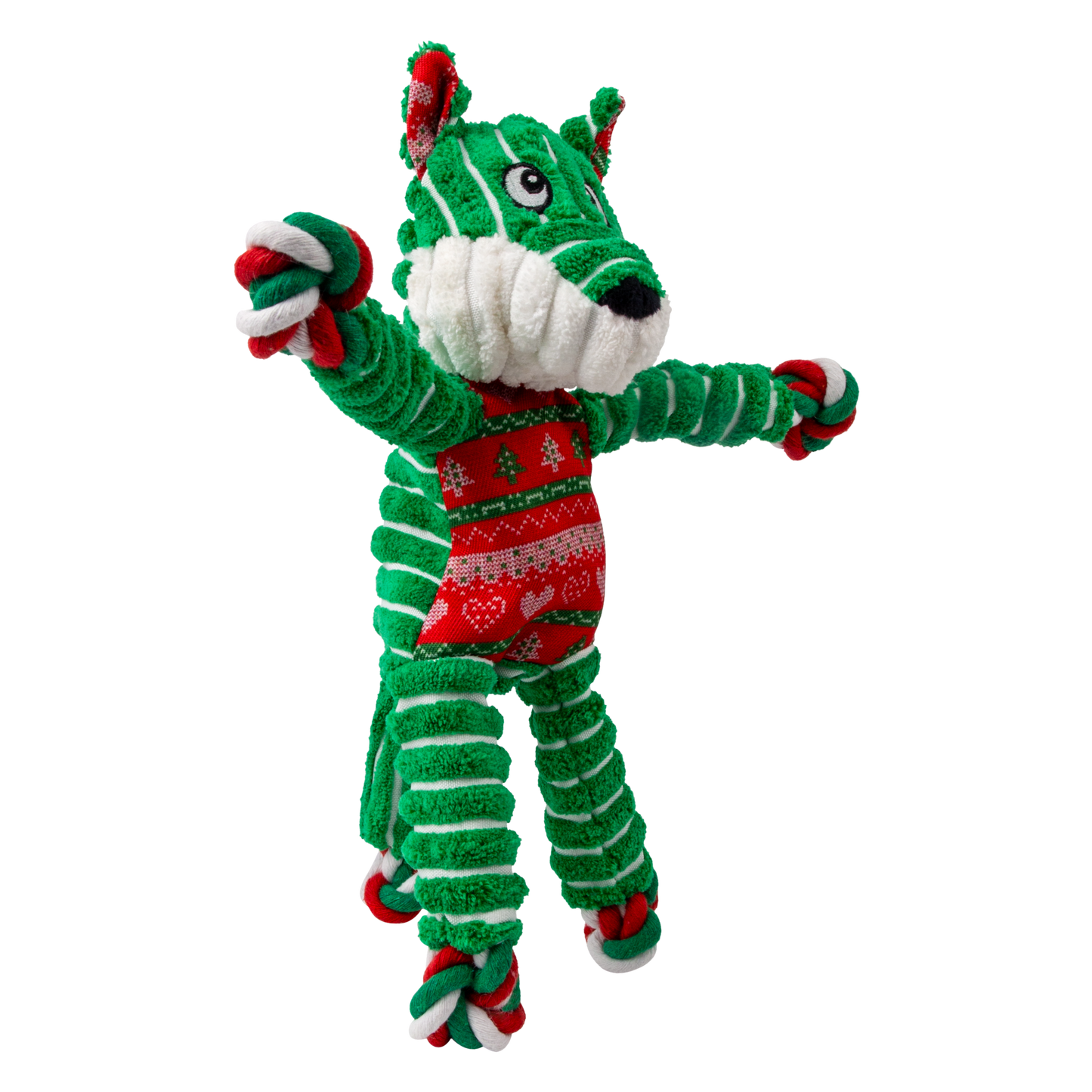 KONG Holiday Floppy Knots Fox Sm/Md