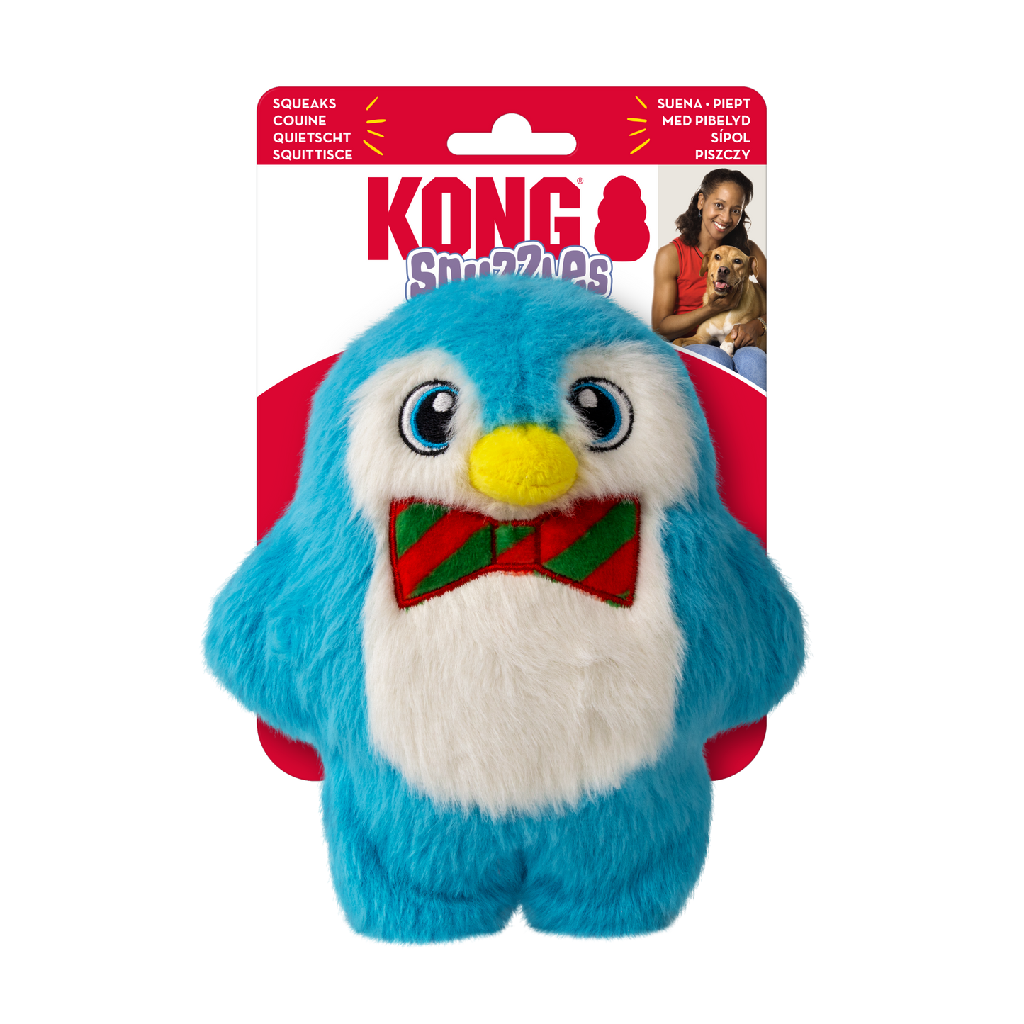 KONG Holiday Snuzzles Penguin Sm