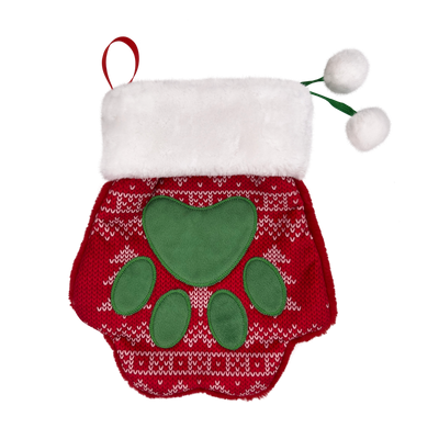 KONG Holiday Stocking Paw Lg