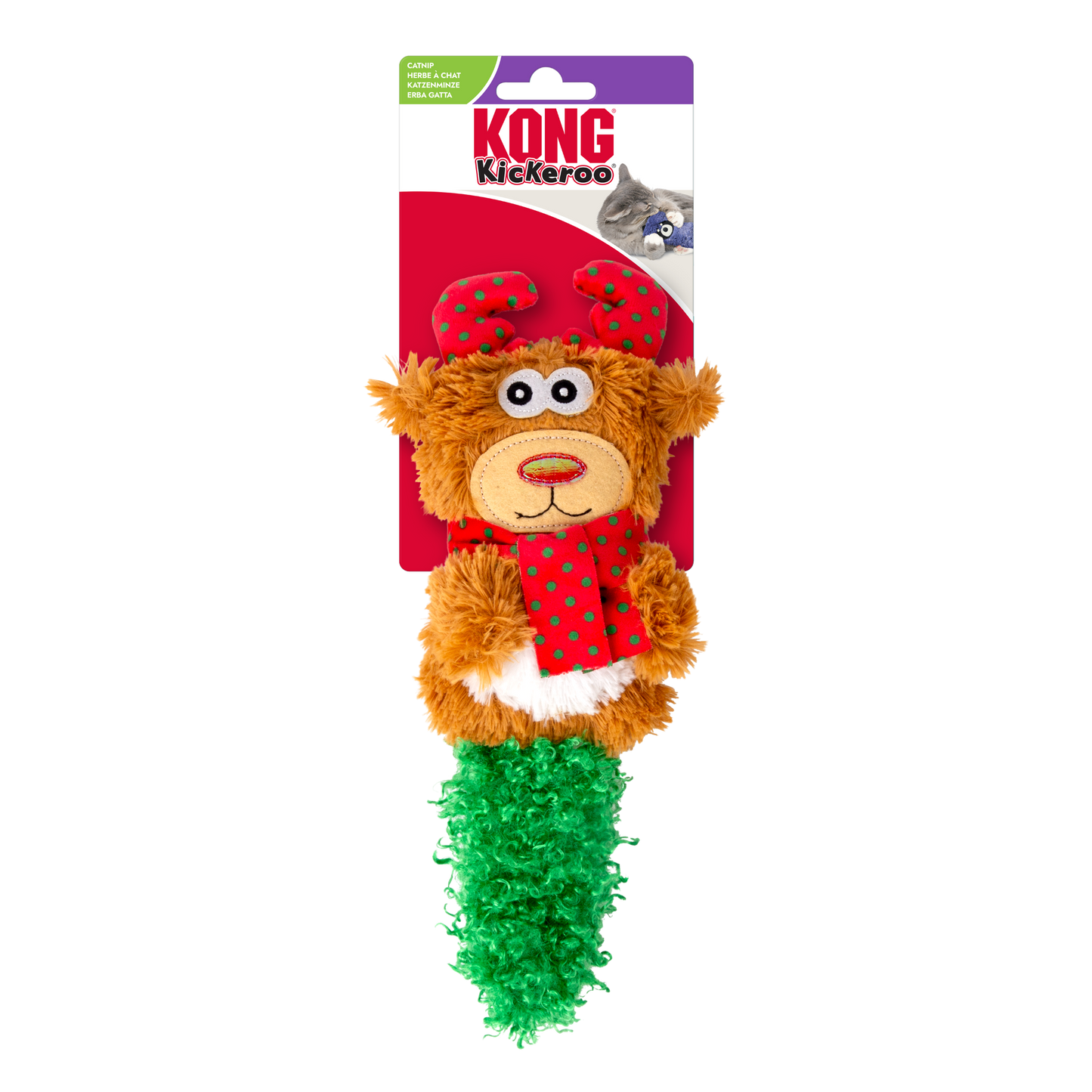 KONG Holiday Kickeroo® Character Assorted
