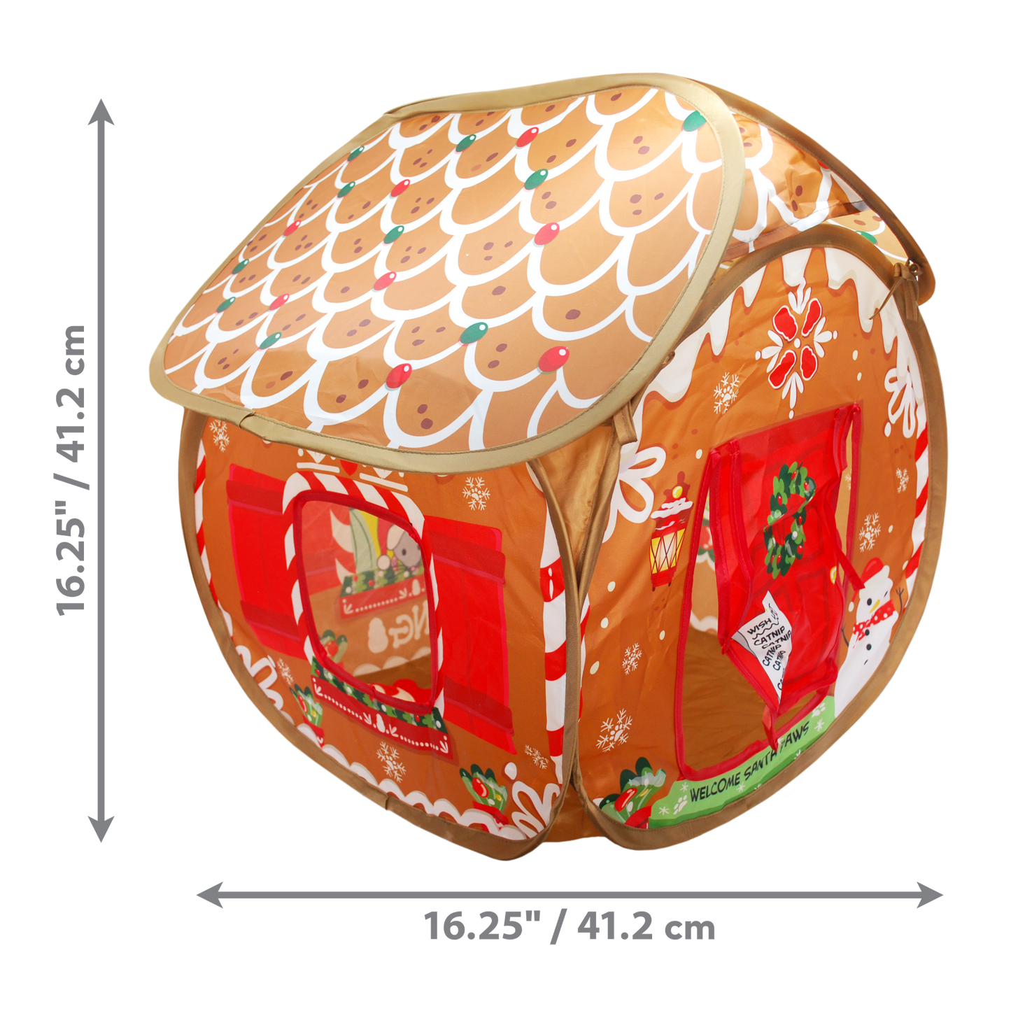KONG Holiday Play Spaces Bungalow Gingerbread