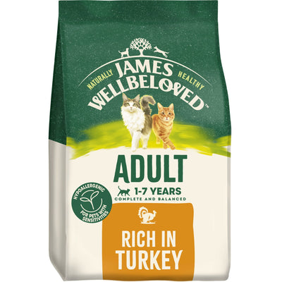 James Wellbeloved Dry Cat Adult Turkey 4kg