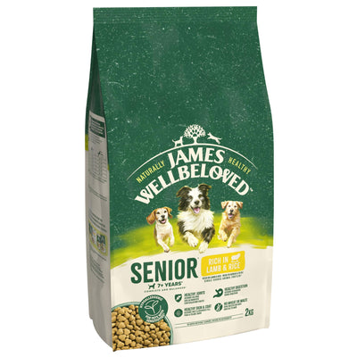 James Wellbeloved Dry Dog Senior Lamb & Rice 2kg