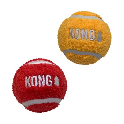 KONG Sport Softies Balls 2-pk Assorted Lg