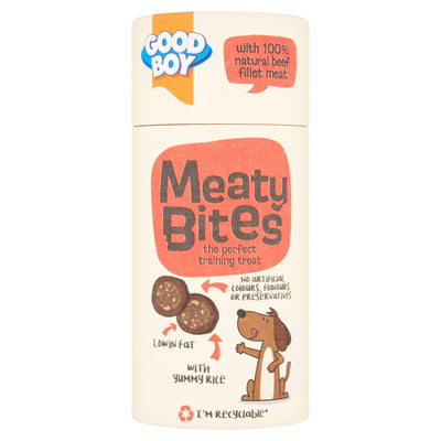 Good Boy Meaty Bites Beef/Rice 70g