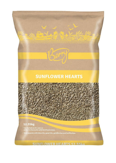 Berry Sunflower Hearts 12.55kg