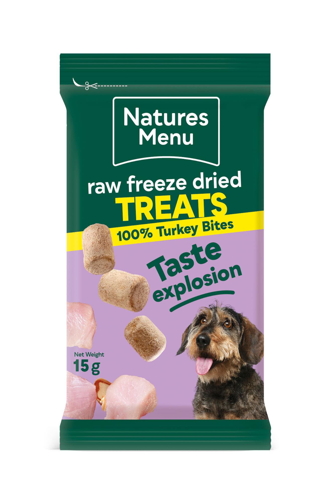 Natures Menu Freeze Dried Bites Turkey 15g