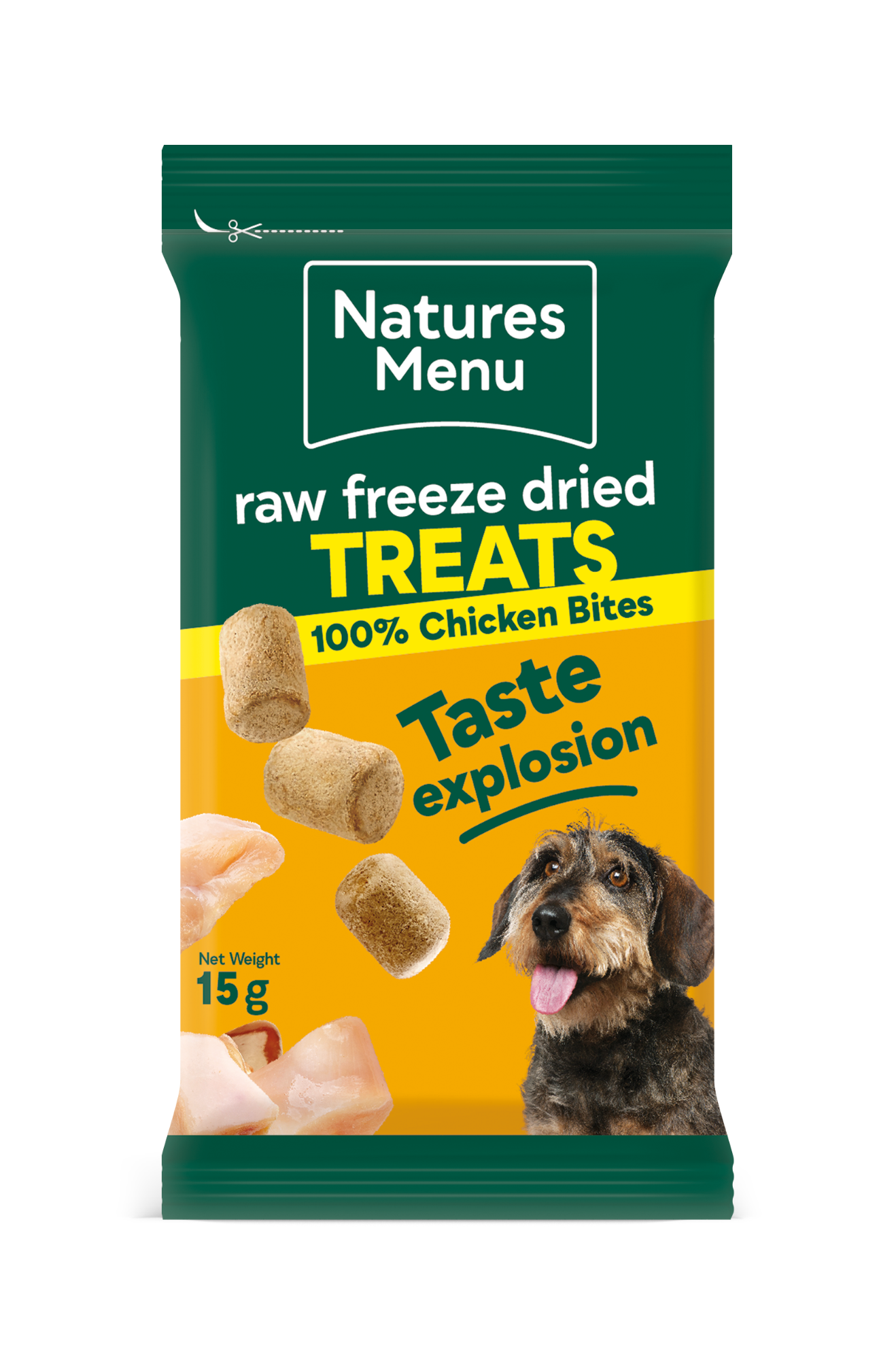 Natures Menu Freeze Dried Bites Chicken 15g