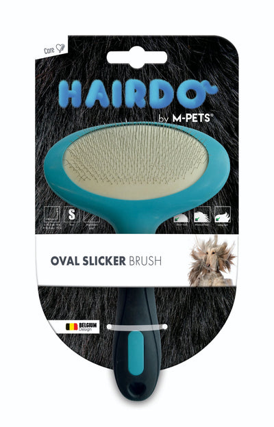 M-PETS Hairdo Oval Slicker Brush - Small