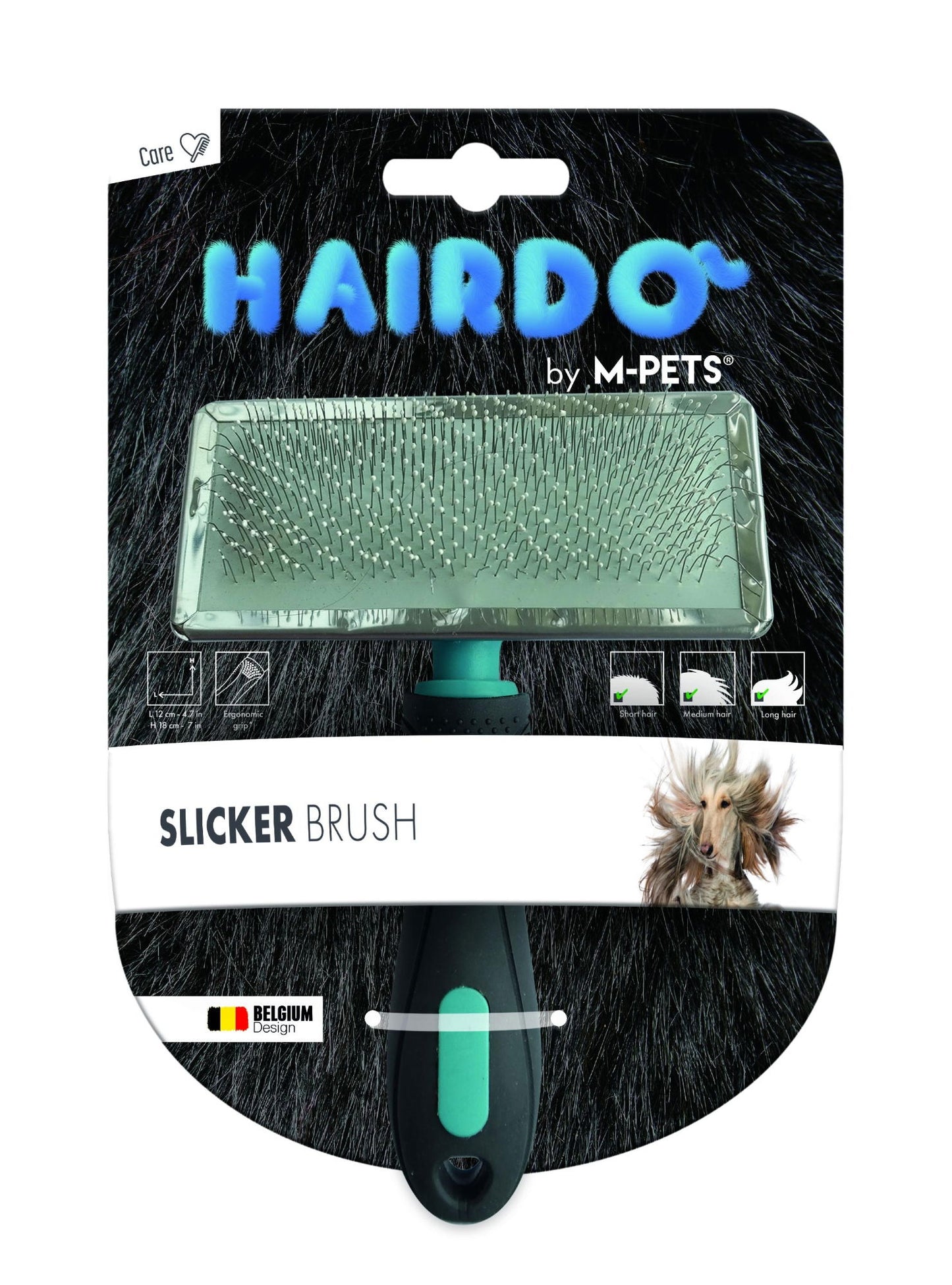 M-PETS Hairdo Slicker Brush