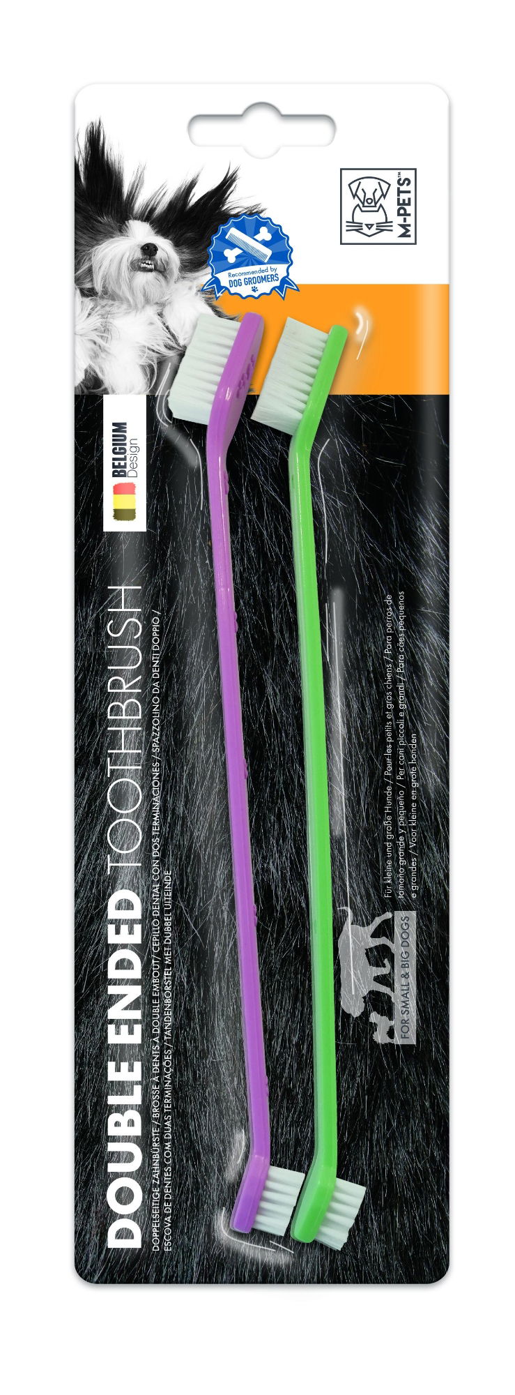 M-PETS Double Ended Toothbrush