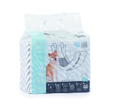M-PETS Diapers - Male Dog - Large