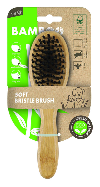 M-PETS Bamboo Soft Bristle Brush
