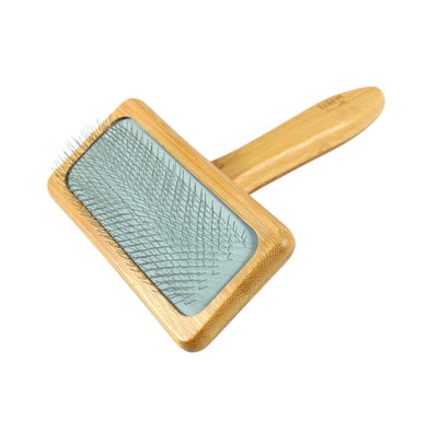 M-PETS Bamboo Slicker Brush - Medium