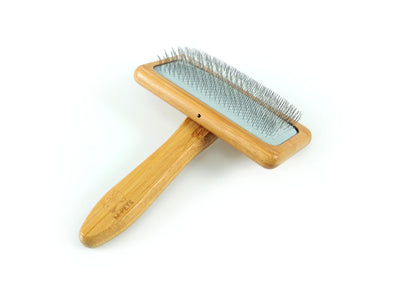 M-PETS Bamboo Slicker Brush - Large