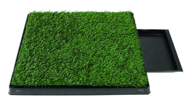 M-PETS Grass Mat Training Pad With Tray With Extra Refill