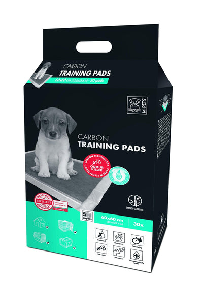 M-PETS Carbon 60 X 60 Training Pads - 30 Pcs
