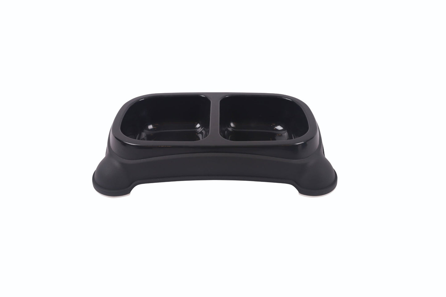 M-PETS Plastic Double Bowl - 2 X 400ml