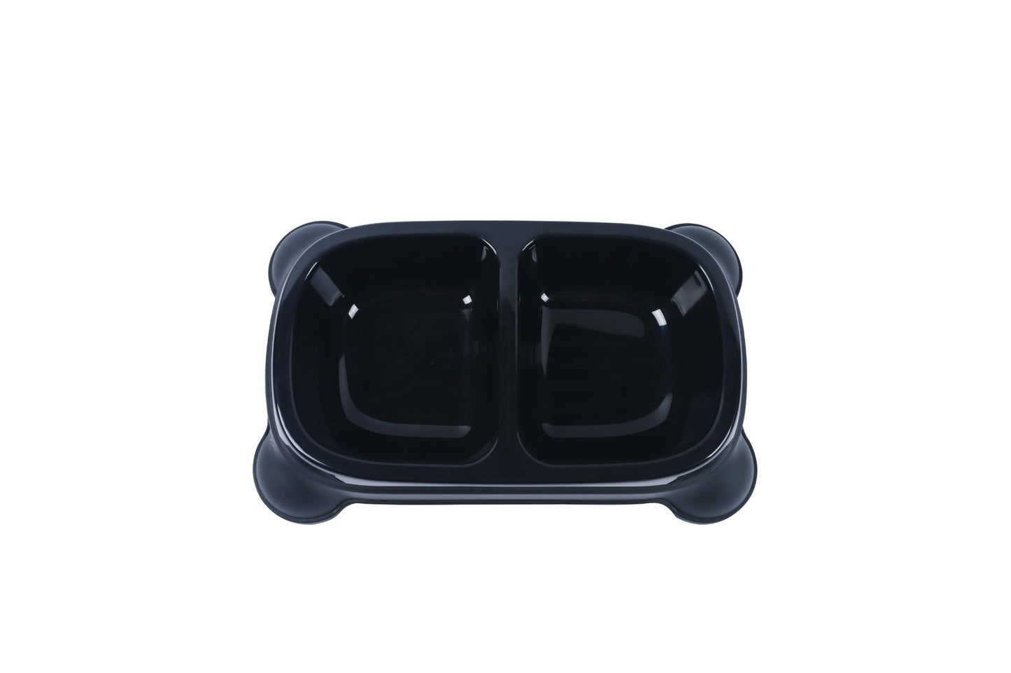 M-PETS Plastic Double Bowl - 2 X 650ml
