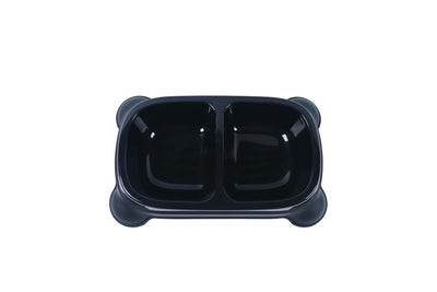 M-PETS Plastic Double Bowl - 2 X 650ml