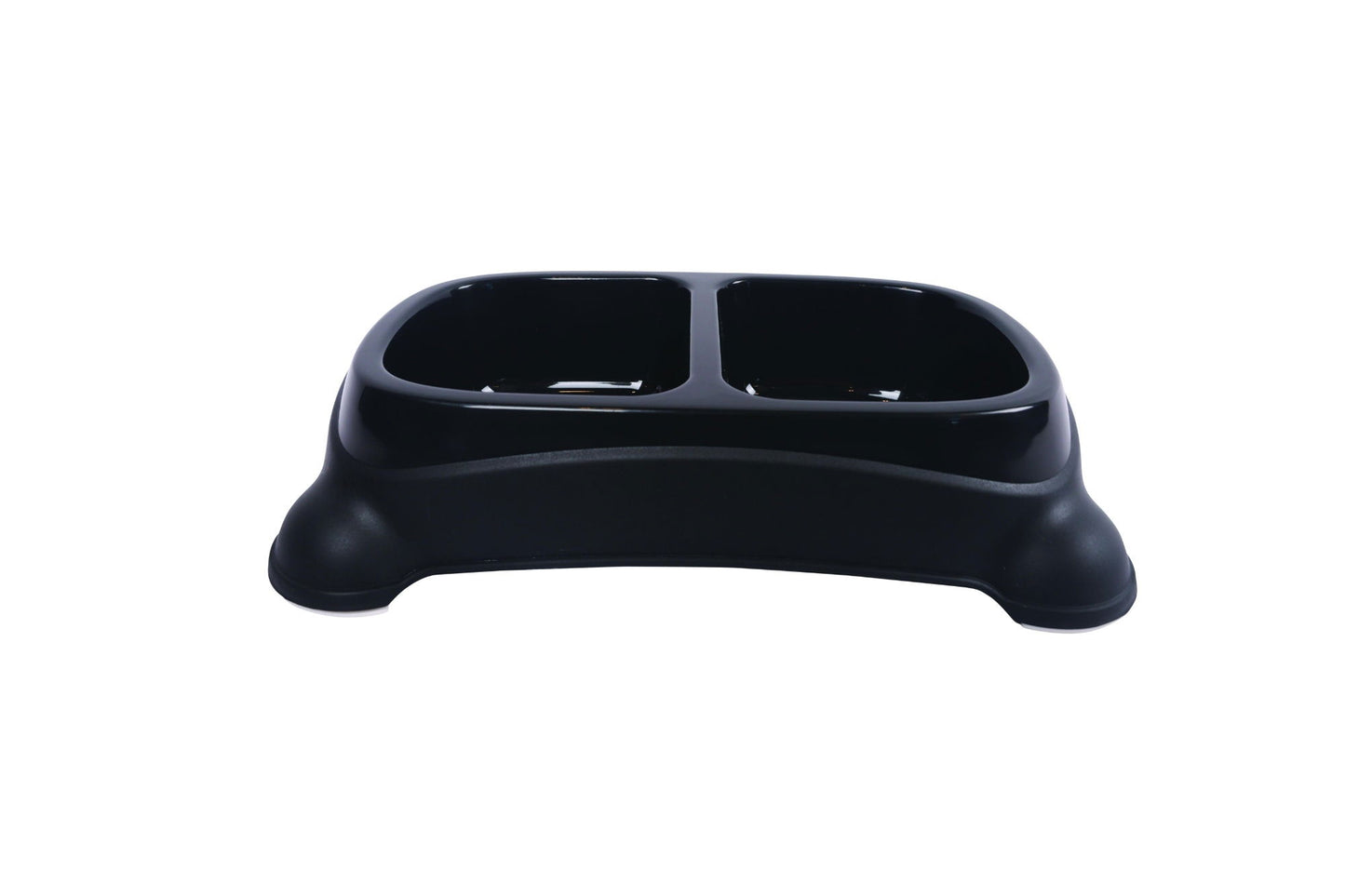 M-PETS Plastic Double Bowl - 2 X 950ml