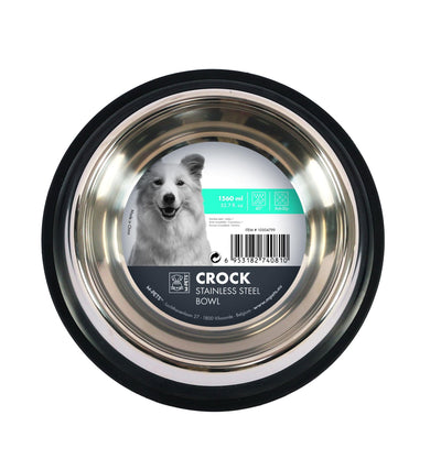 M-PETS Crock Stainless Steel Bowl - Xtra Large