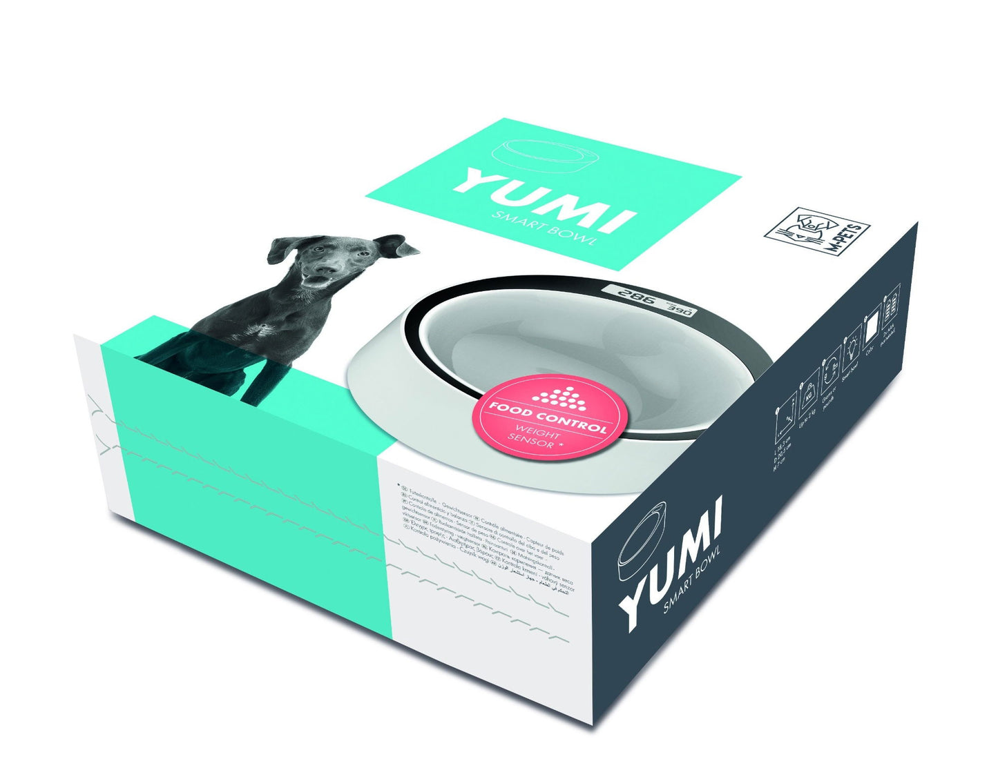 M-PETS Yumi Smart Bowl - Round Shape