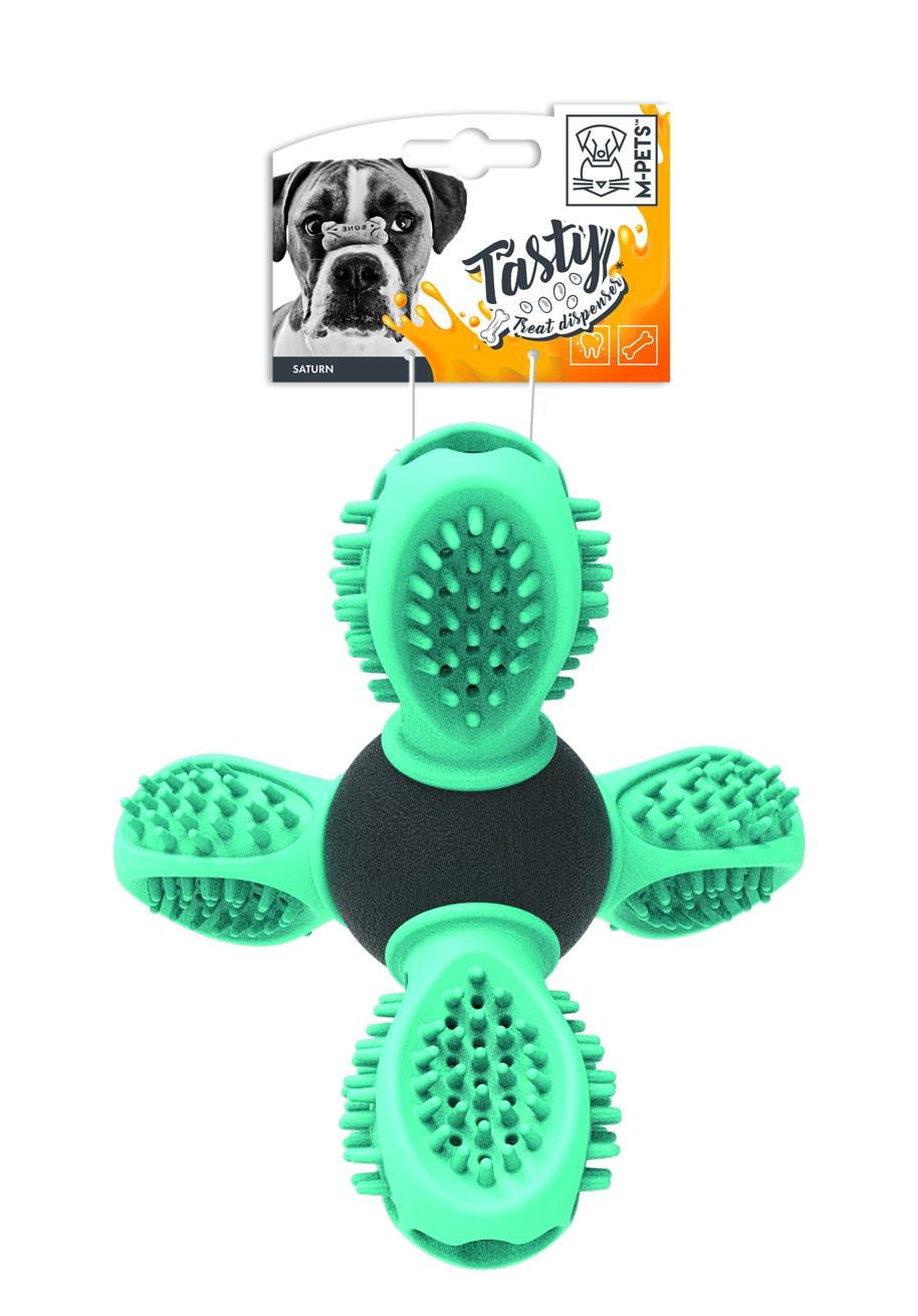 M-PETS Saturn Dog Toy - Blue