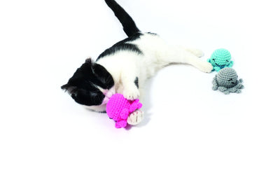 M-PETS Octopus - 100% Organic Cotton - Pink