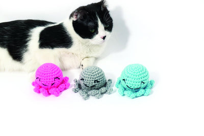 M-PETS Octopus - 100% Organic Cotton - Blue