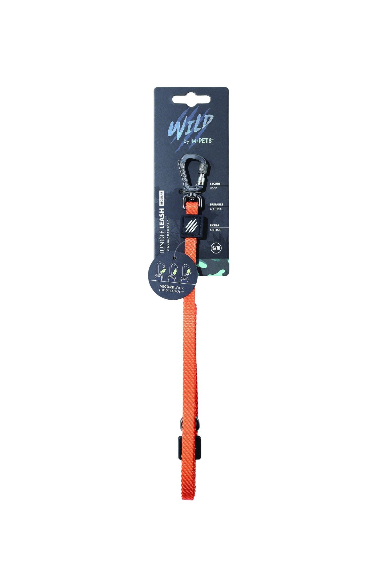 M-PETS Wild Jungle Regular Leash S-m