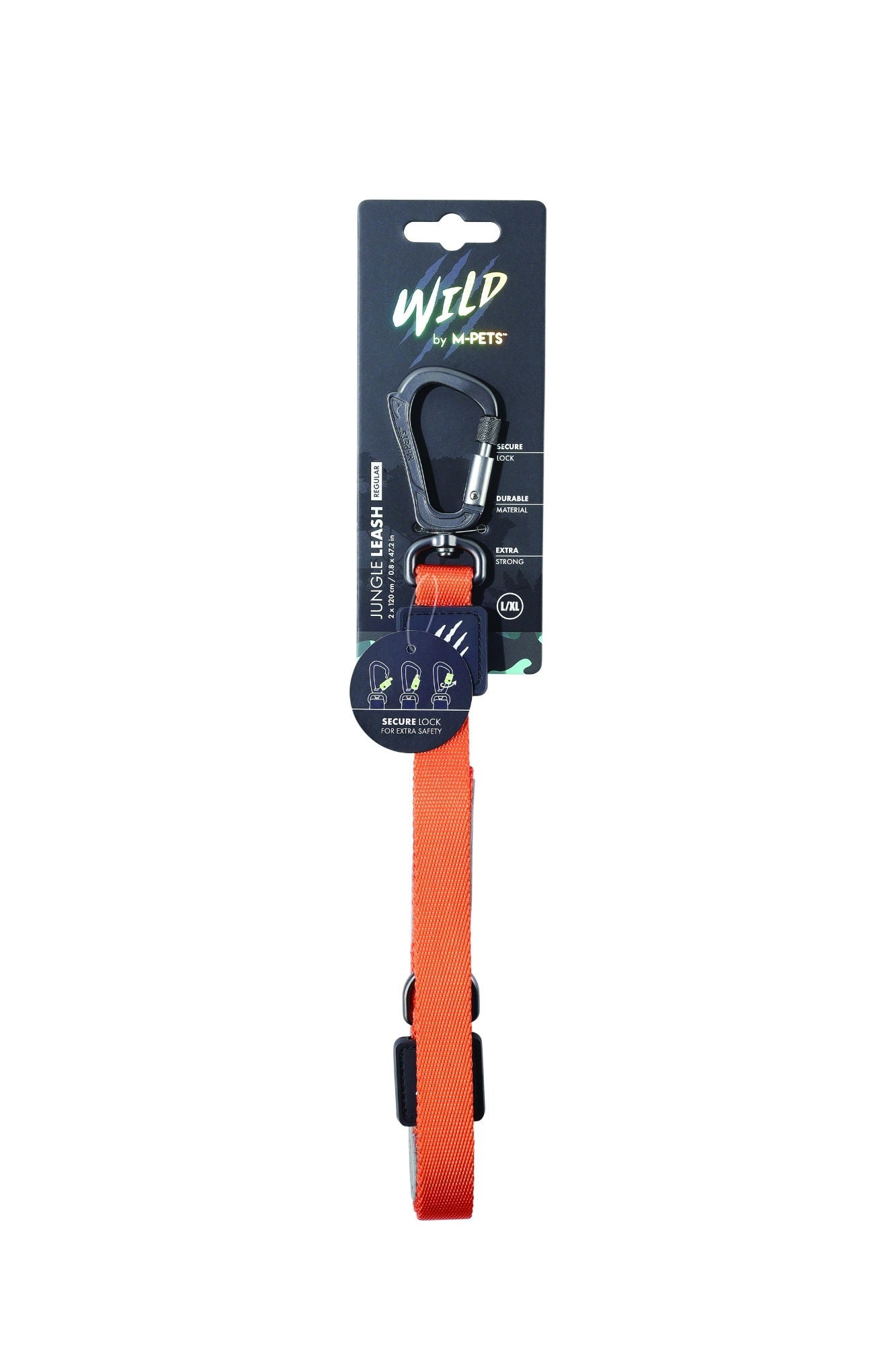 M-PETS Wild Jungle Regular Leash L-Xl